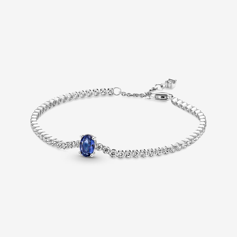 Sparkling Pav&eacute; Tennis Bracelet