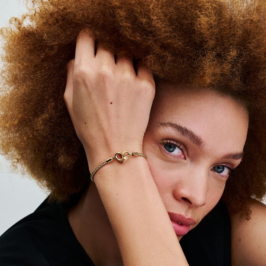 Pandora Moments Studded Chain Bracelet