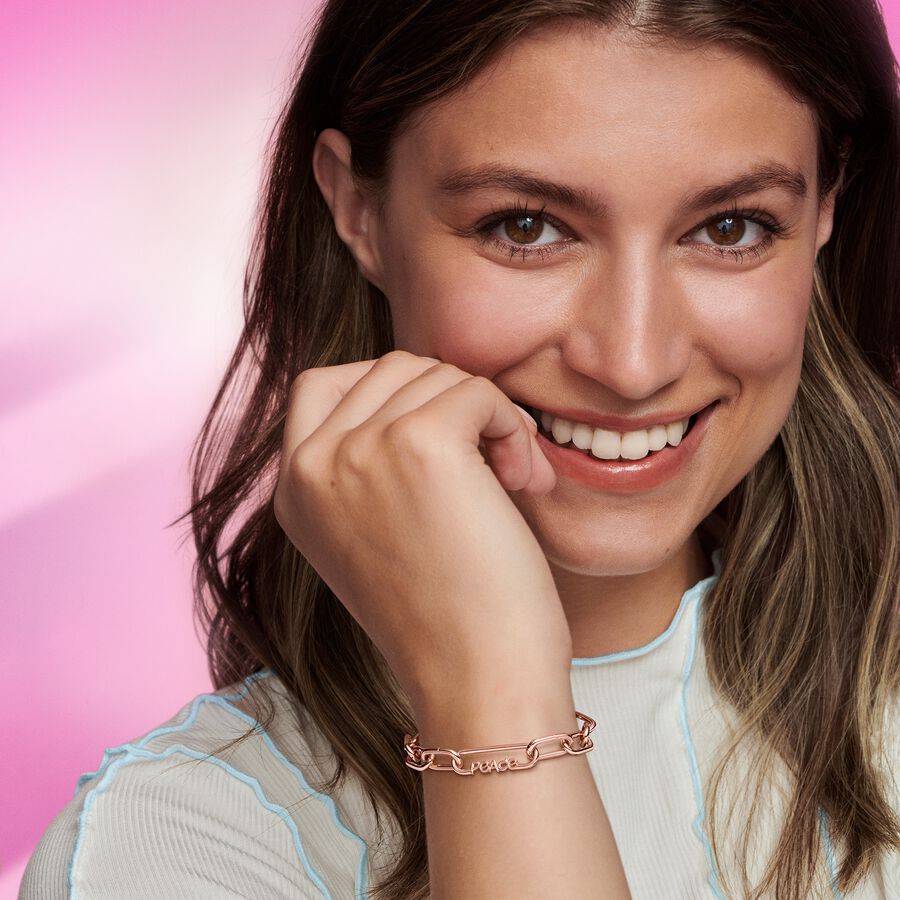 FINAL SALE - Pandora ME Styling Peace Word Link