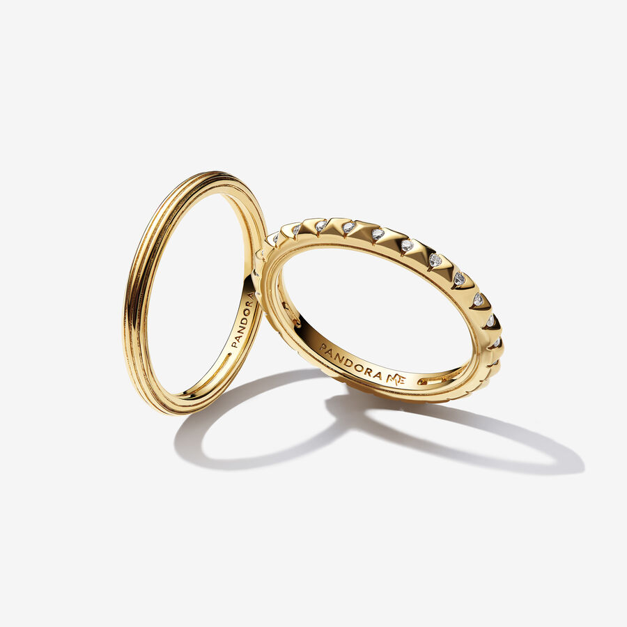 Pandora ME Pyramids Ring Set