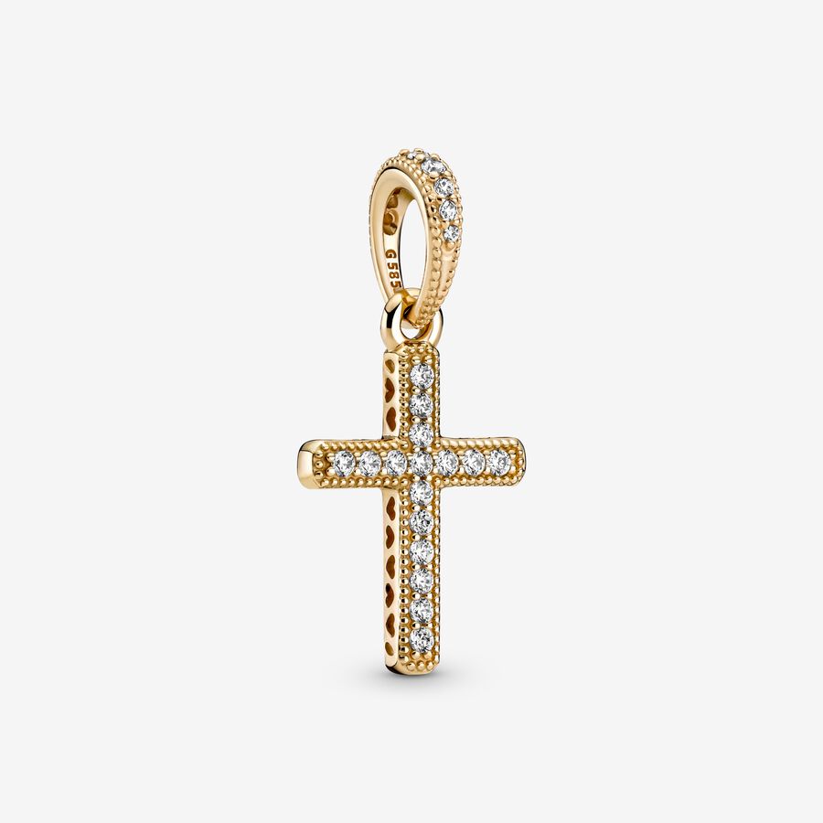Sparkling Cross Pendant