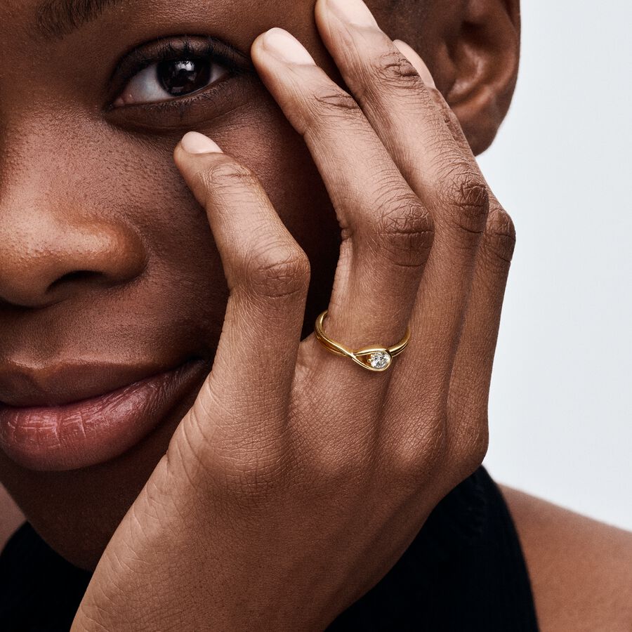 Pandora Infinite Lab-grown Diamond Ring 0.25 carat tw 14k Gold