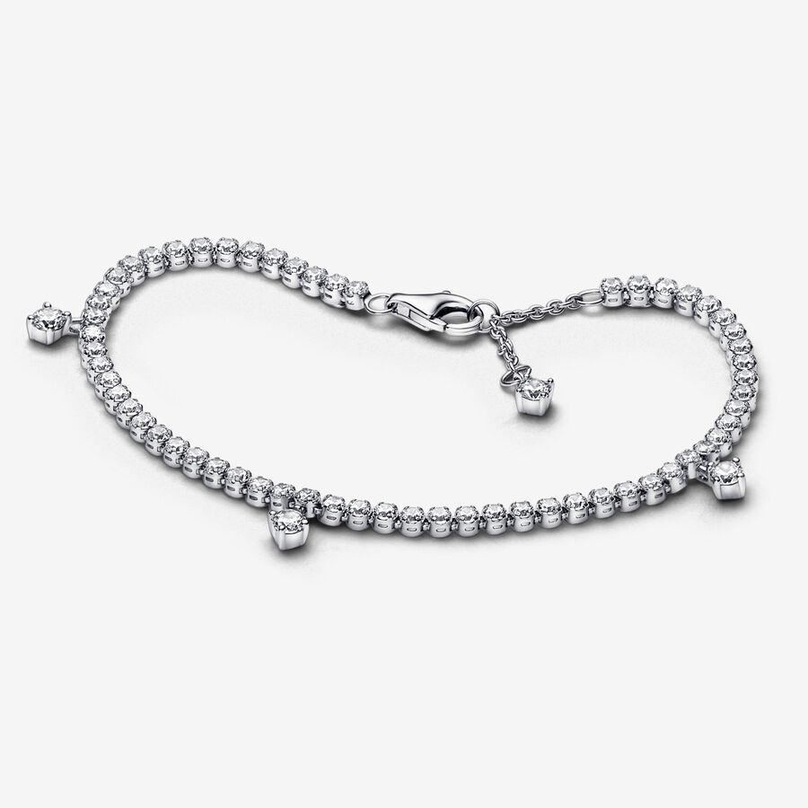 Sparkling Drops Tennis Bracelet