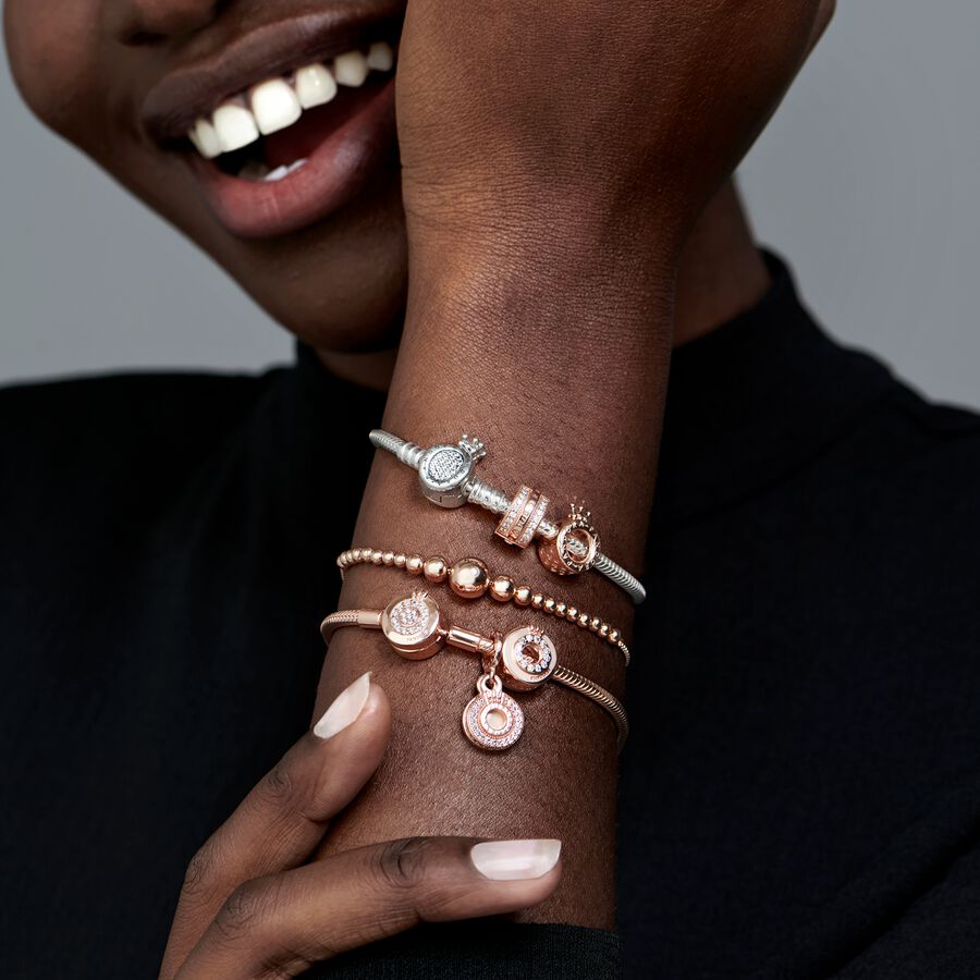 FINAL SALE - String of Beads Slider Bracelet