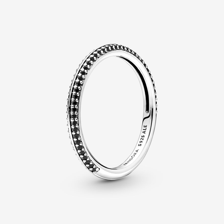 FINAL SALE - Pandora ME Black Pav&eacute; Ring