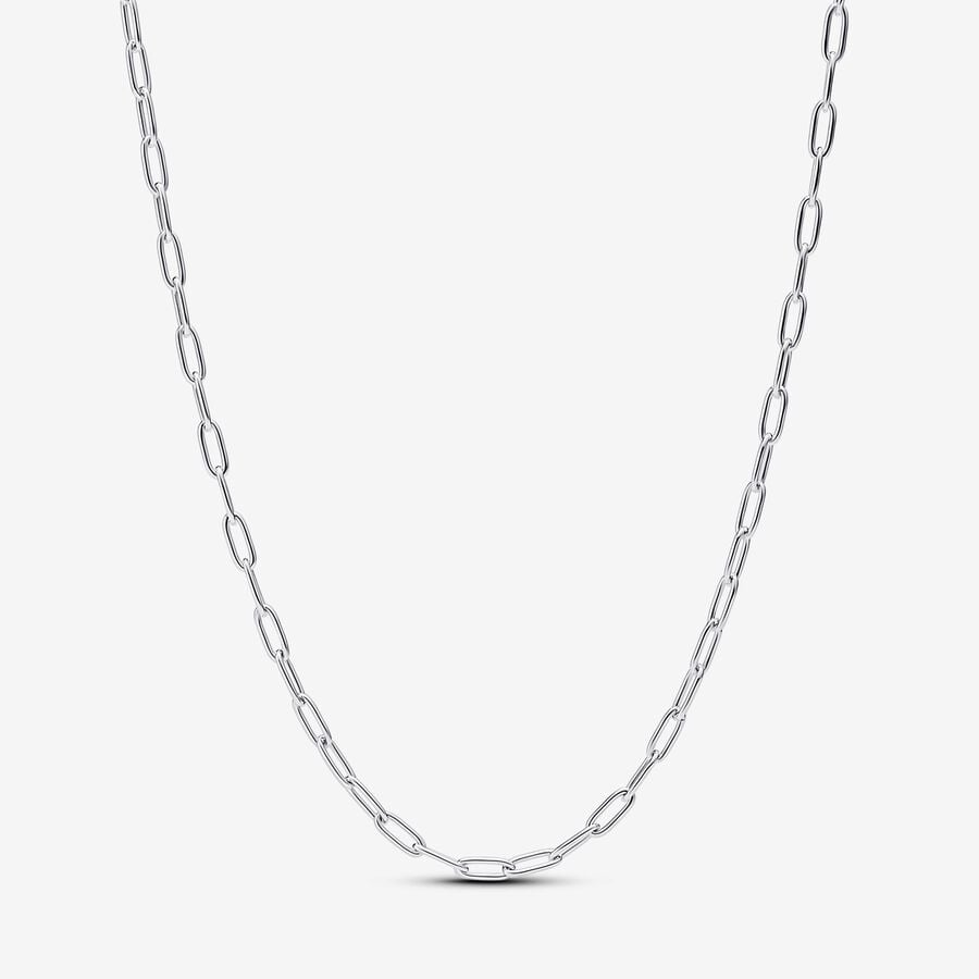Elongated Link Chain Necklace