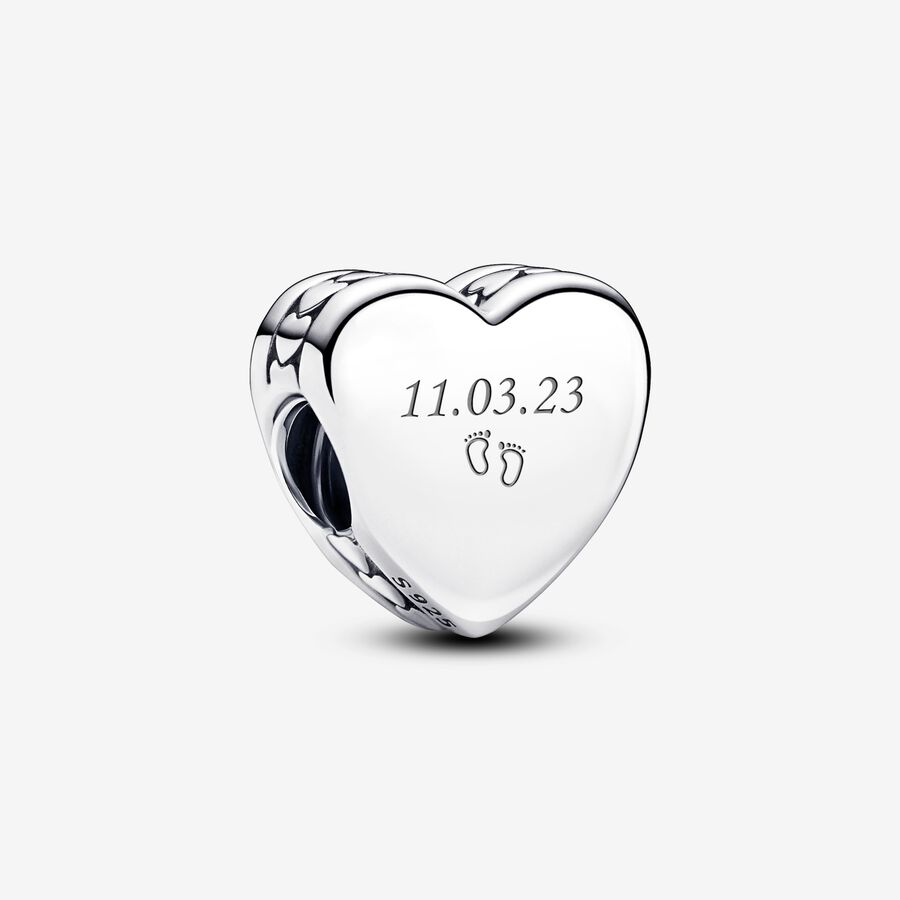 Engravable Heart Charm