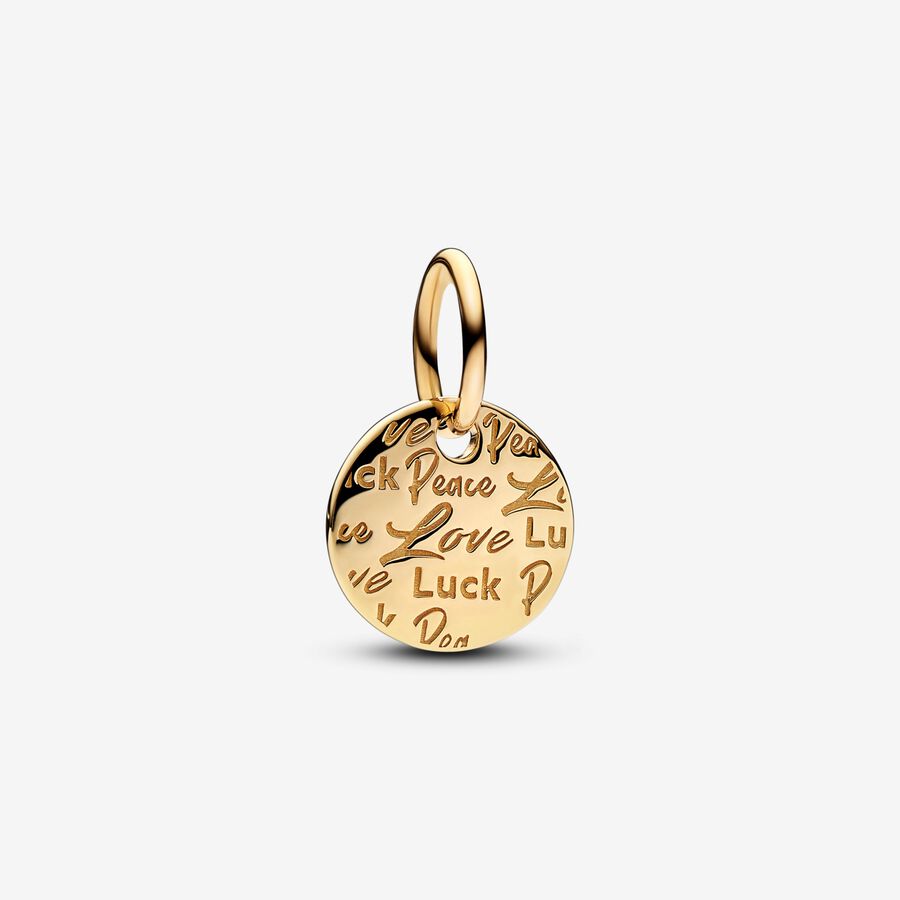 Peace, Love & Luck Dangle Charm
