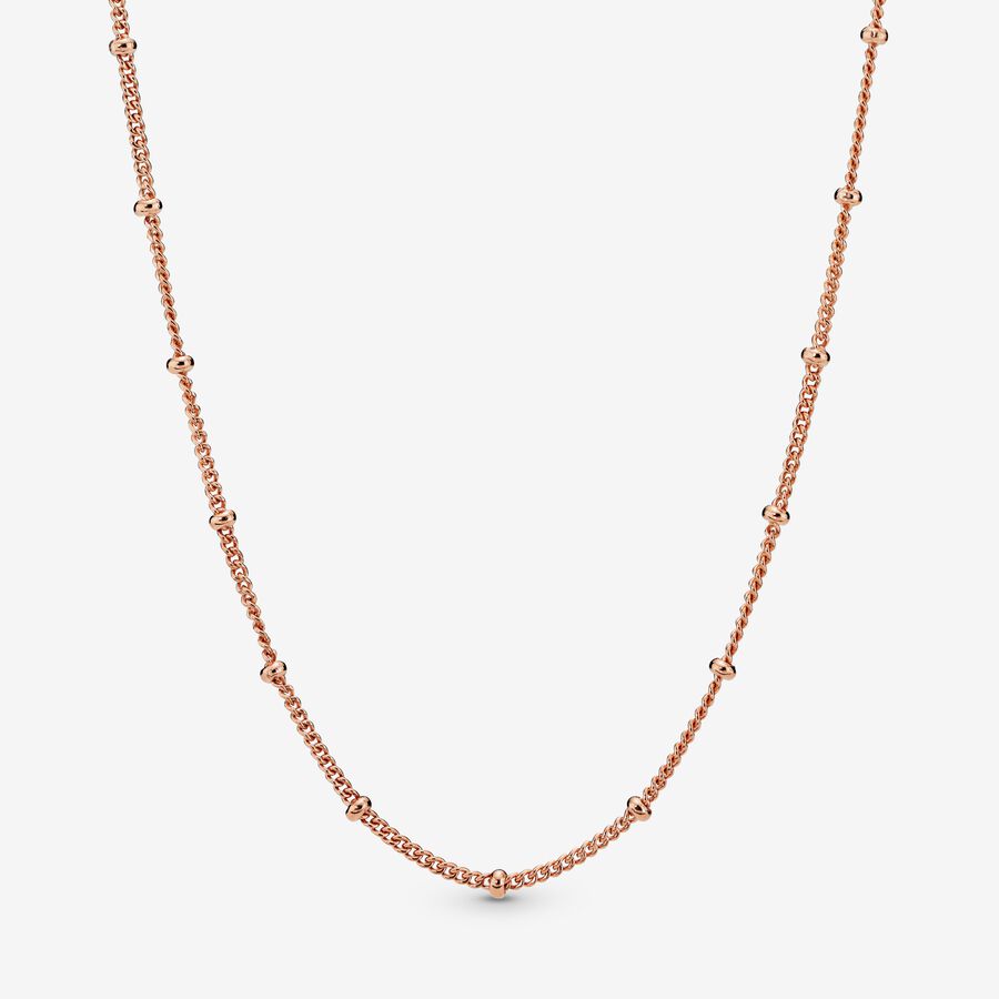 FINAL SALE - Beaded Chain Necklace