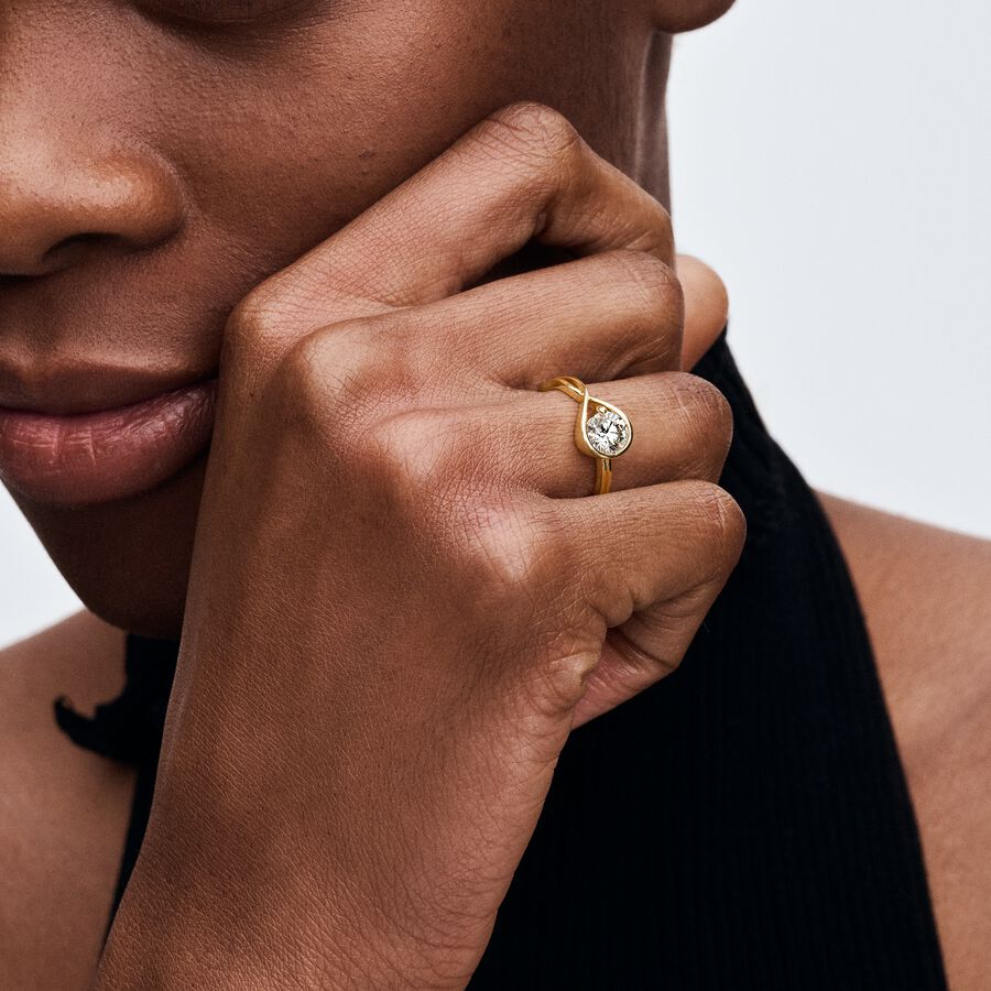 Pandora Infinite Lab-grown Diamond Ring 1.00 carat tw 14k Gold
