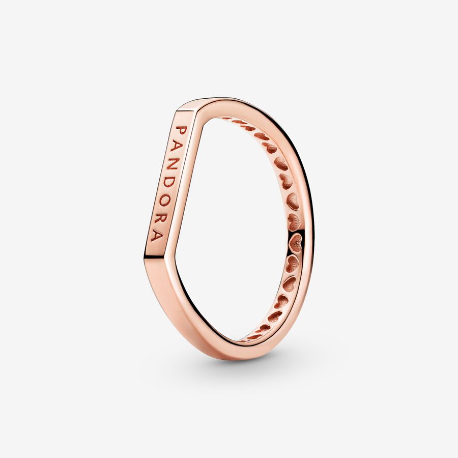 FINAL SALE - Logo Bar Stacking Ring