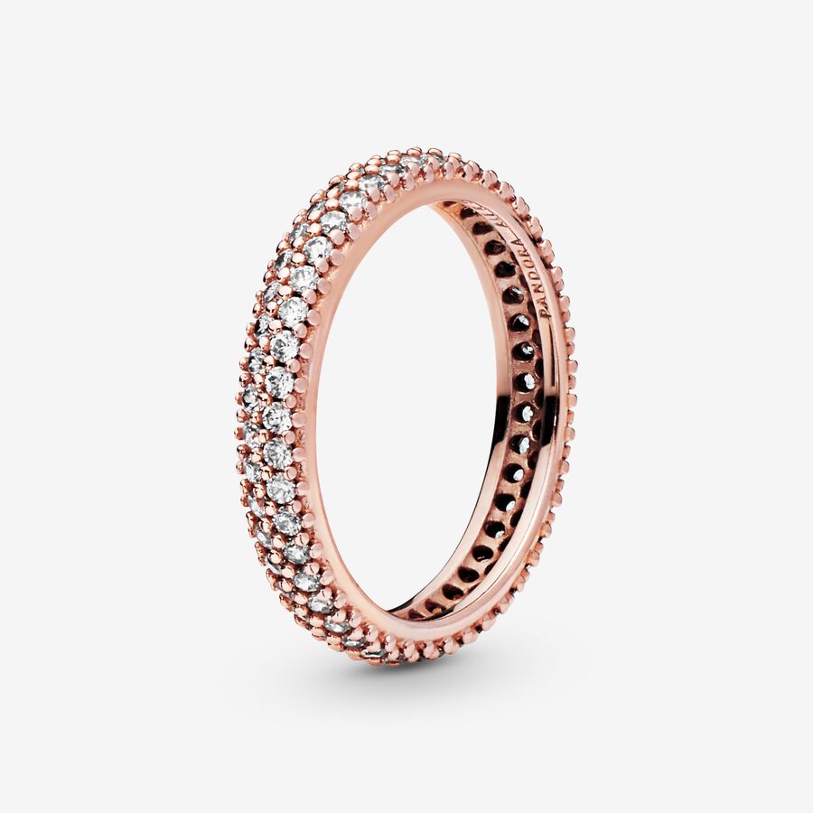 FINAL SALE - Elegant Pav&eacute;&nbsp;Band Ring