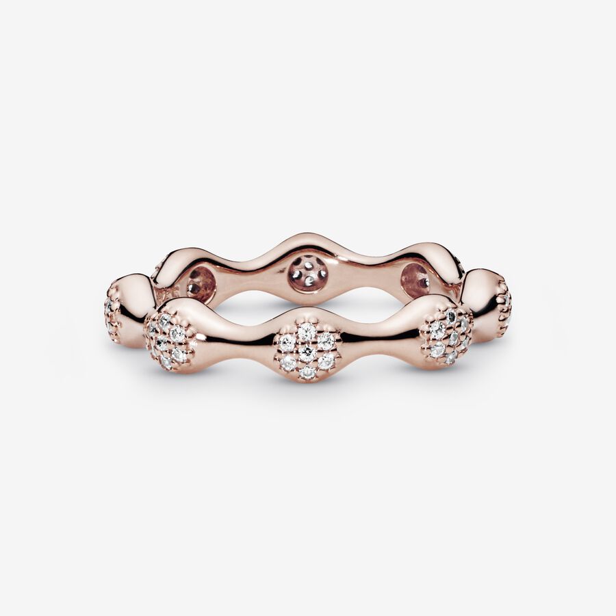 FINAL SALE - Pav&eacute;&nbsp;Modern LovePods Ring&nbsp;- FINAL SALE