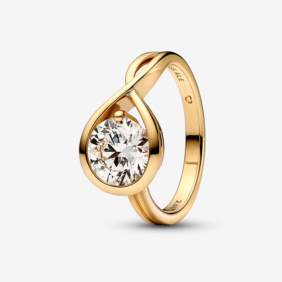 Pandora Infinite Lab-grown Diamond Ring 2.00 carat tw 14k Gold