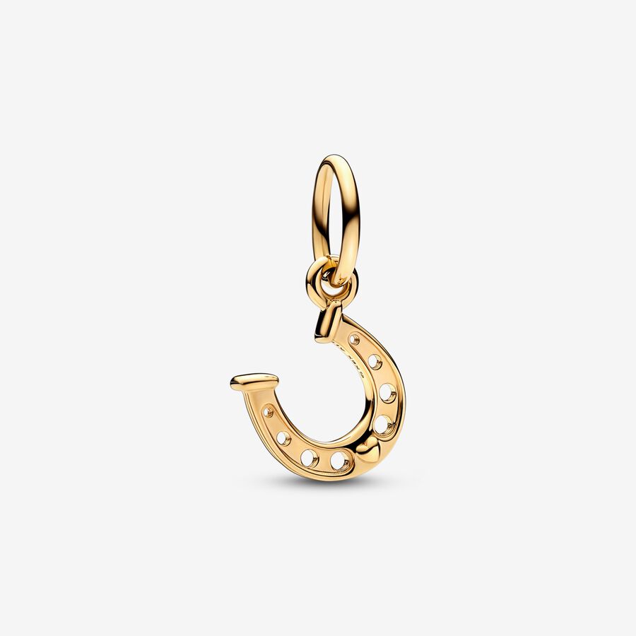 Lucky Horseshoe Dangle Charm