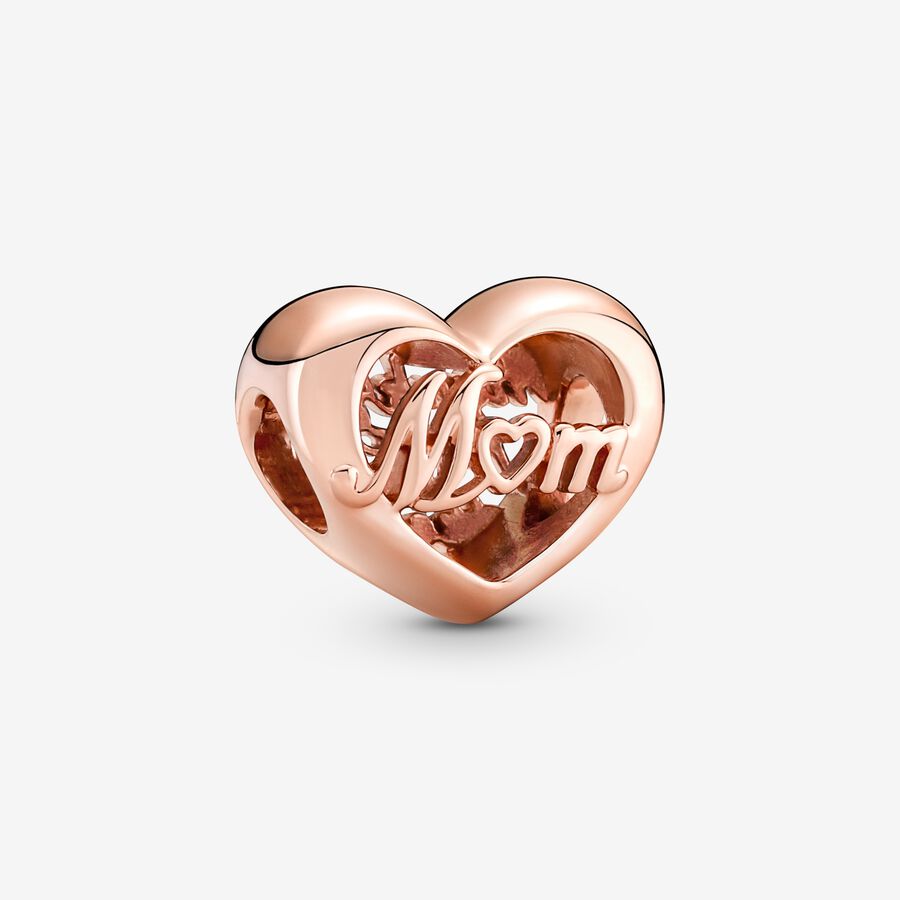FINAL SALE - Thank You Mom Heart Charm