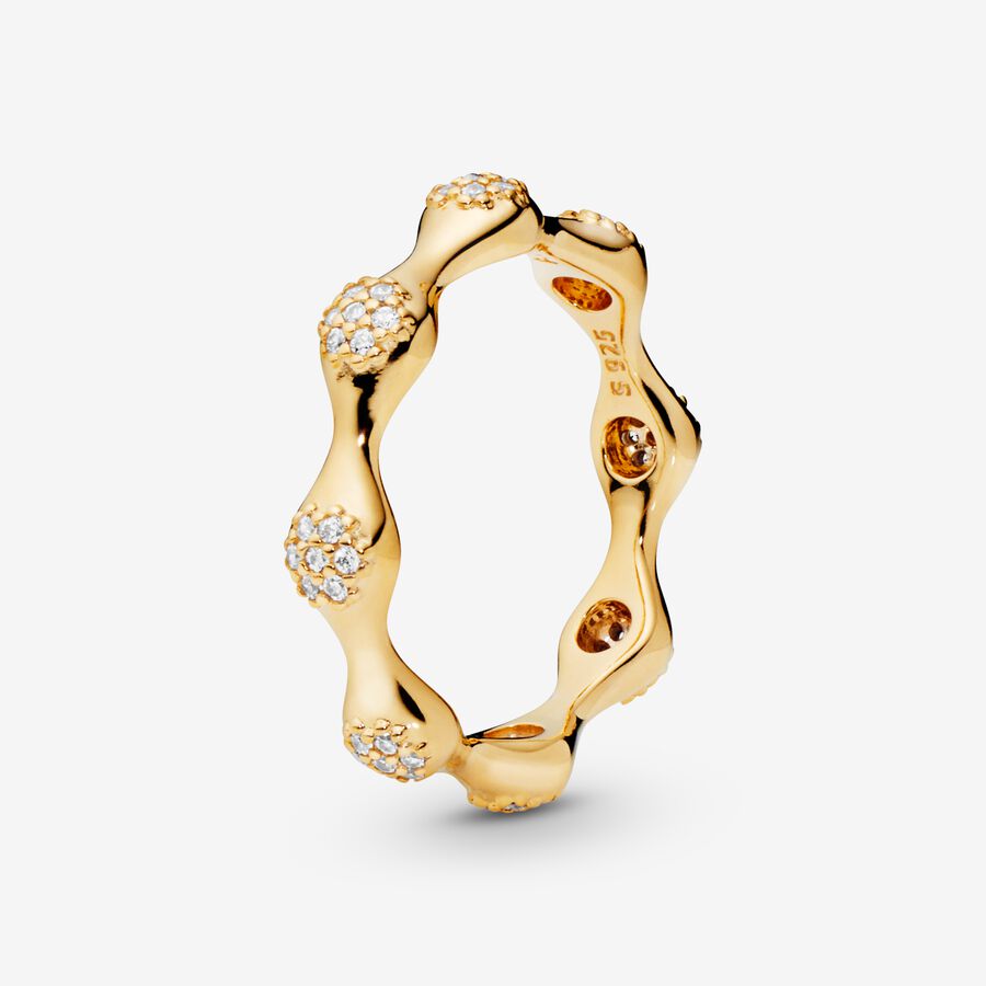 FINAL SALE - Pav&eacute;&nbsp;Modern LovePods Ring&nbsp;- FINAL SALE