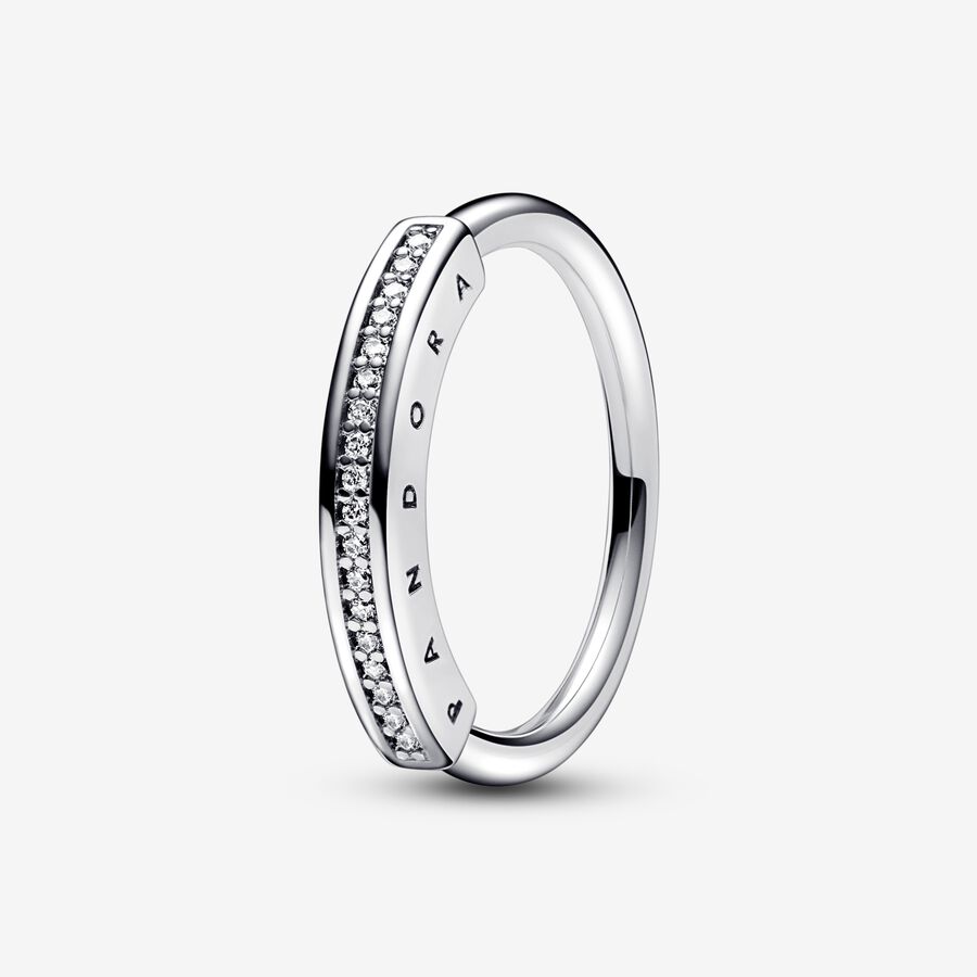 FINAL SALE - Pandora Signature I-D Pav&eacute; Ring