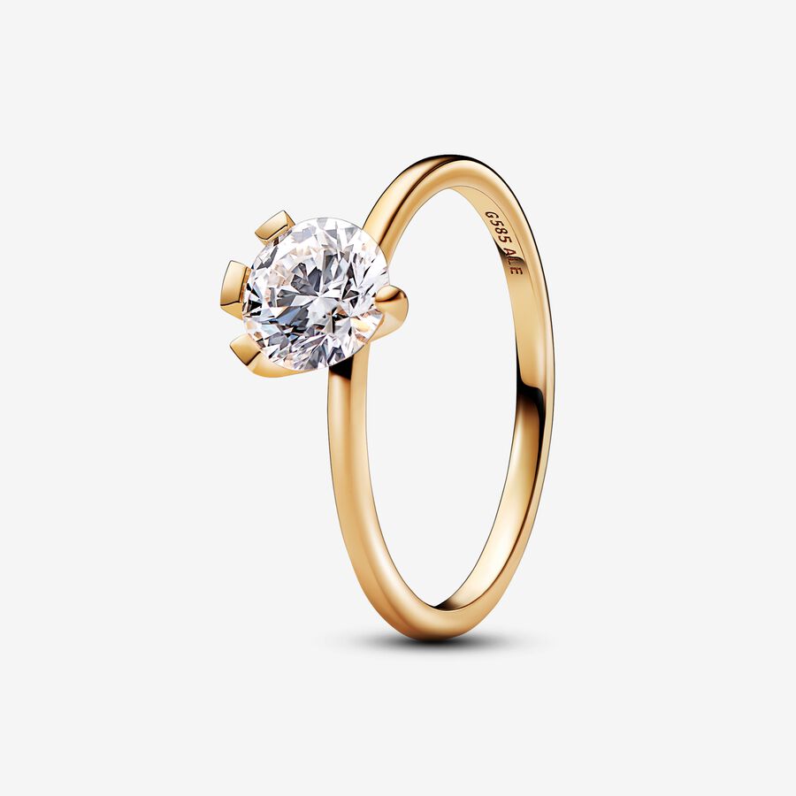 Pandora Nova Lab-grown Diamond Ring 1.00 carat tw 14k Gold
