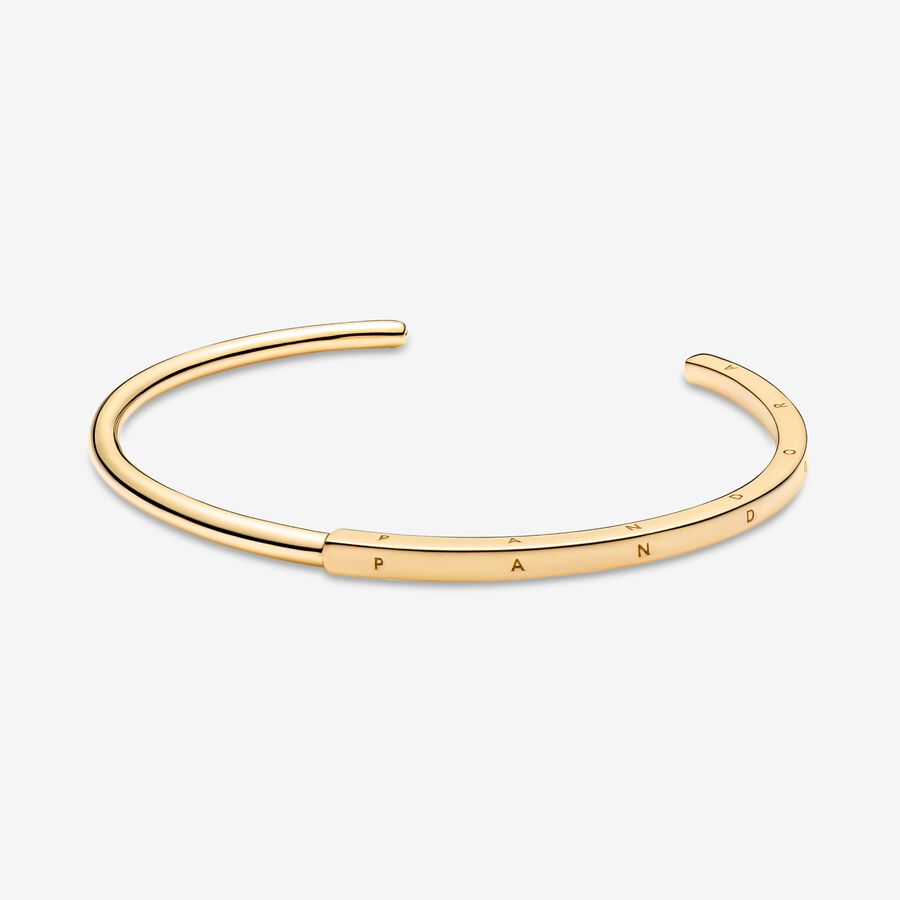 Pandora Signature I-D Open Bangle