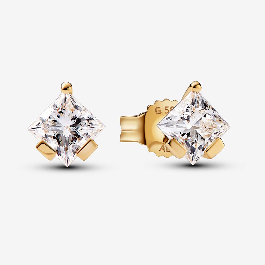 Pandora Nova Lab-grown Diamond Stud Earrings 1.00 carat tw 14k Gold
