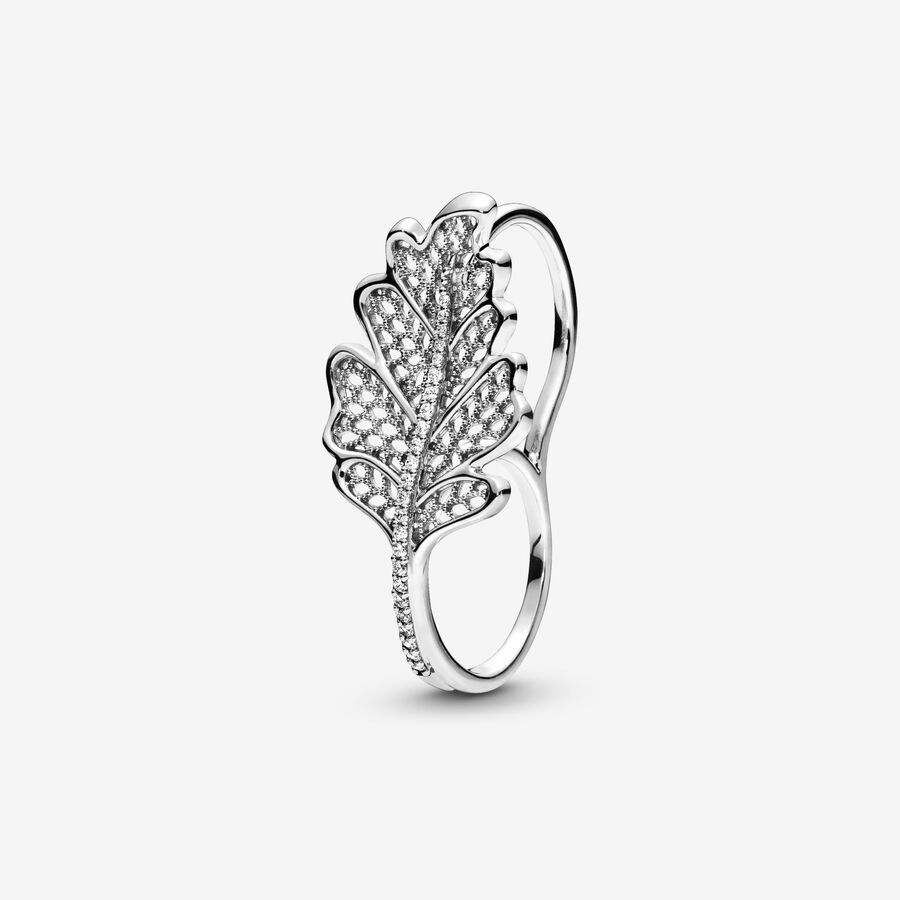 FINAL SALE - Oak Leaf Double Ring