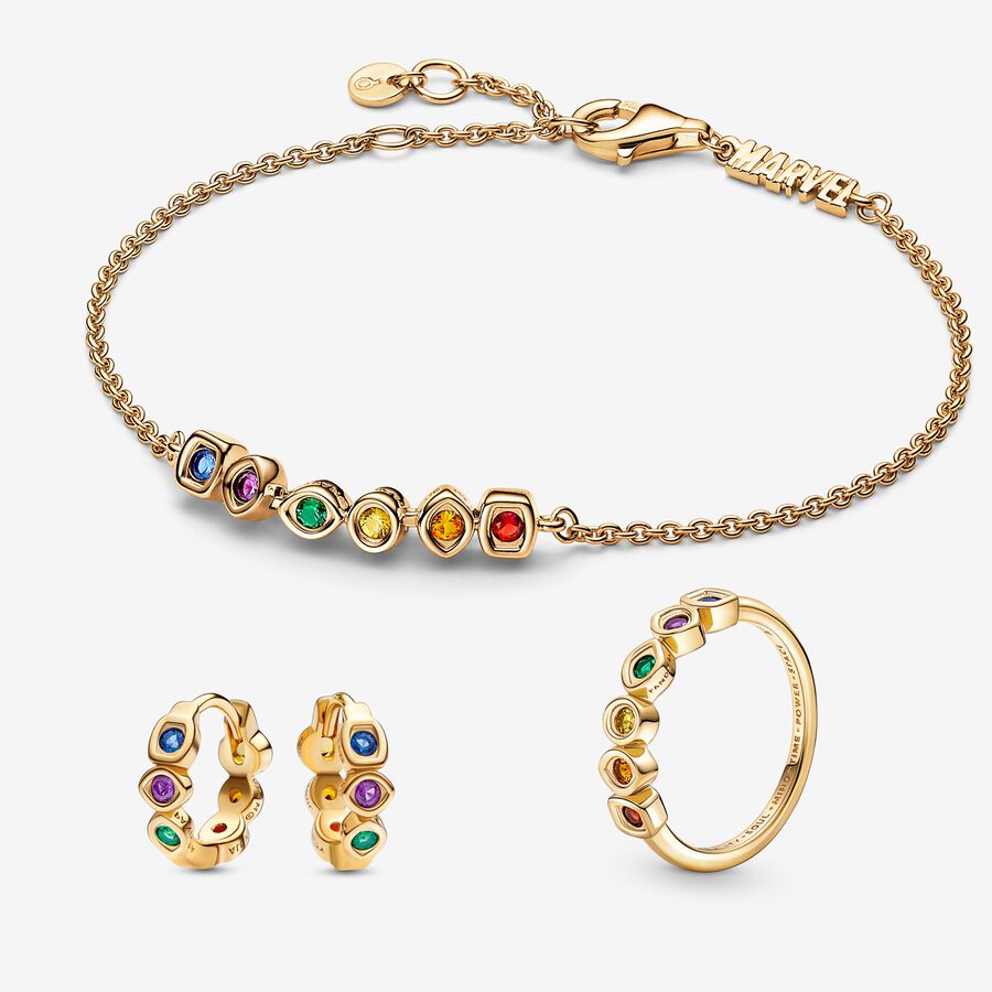 Marvel The Avengers Infinity Stones Jewellery Set