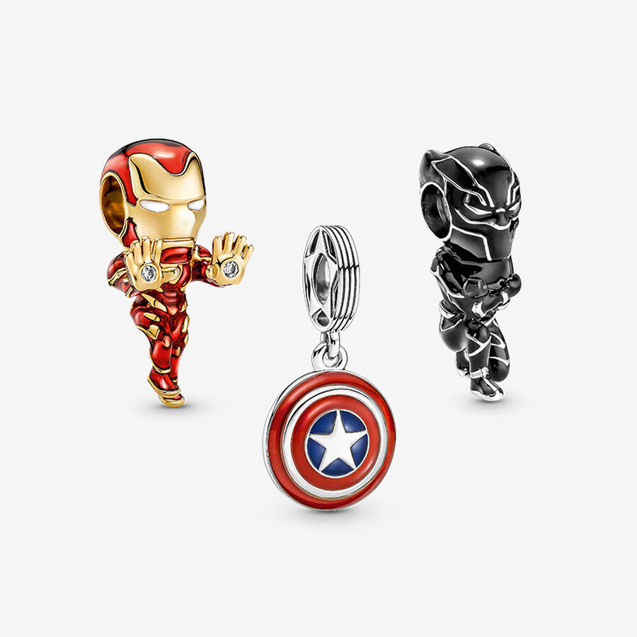 Marvel Avengers Heroes Charm Trio