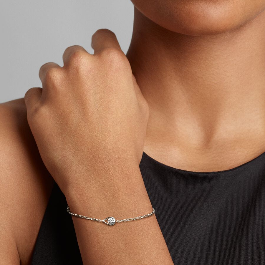 Pandora Infinite Lab-grown Diamond Chain Bracelet 0.25 carat tw Sterling Silver