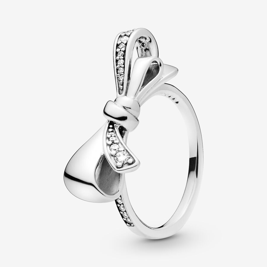 FINAL SALE - Sparkling Bow Ring