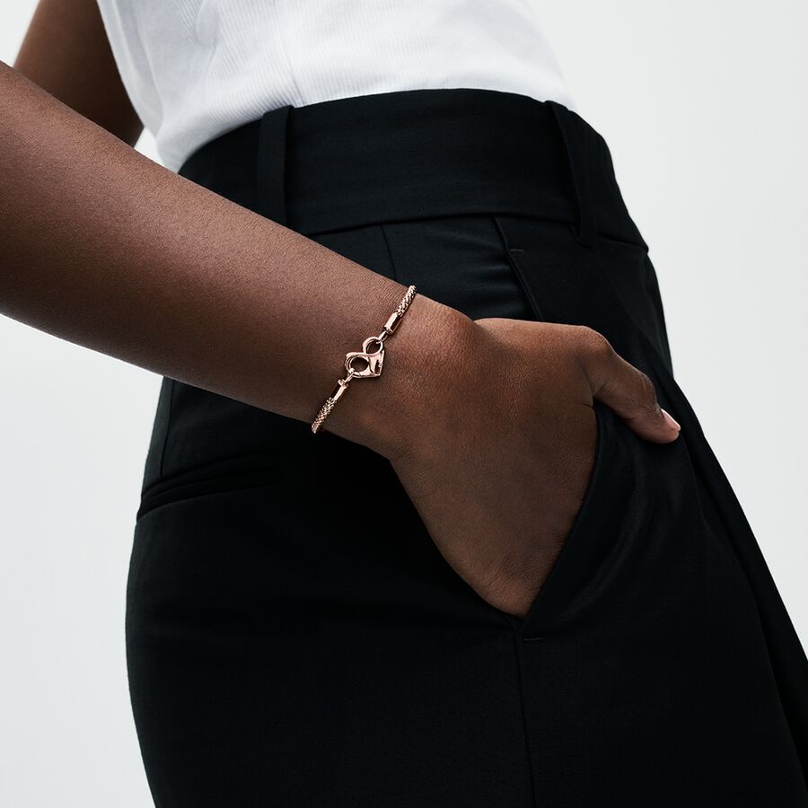 Pandora Moments Studded Chain Bracelet