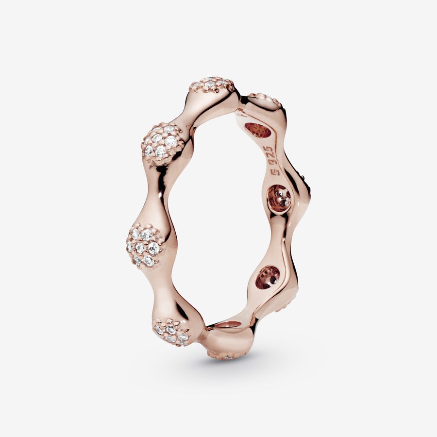 FINAL SALE - Pav&eacute;&nbsp;Modern LovePods Ring&nbsp;- FINAL SALE