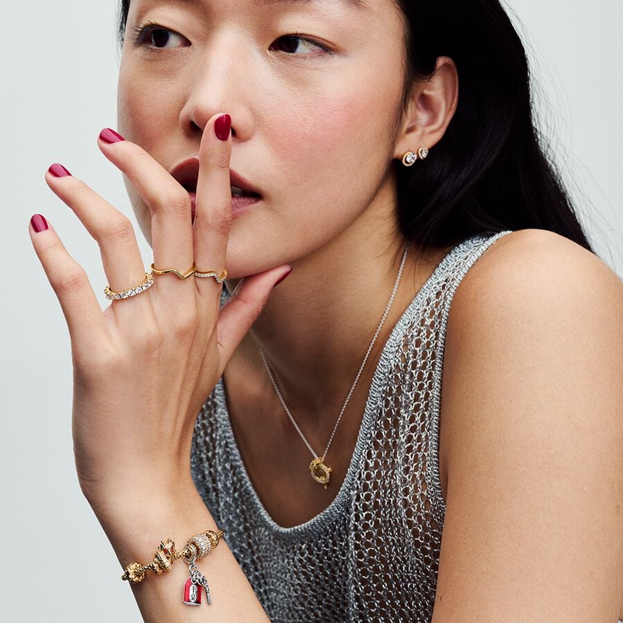 Lucky Amulet Double Dangle Charm