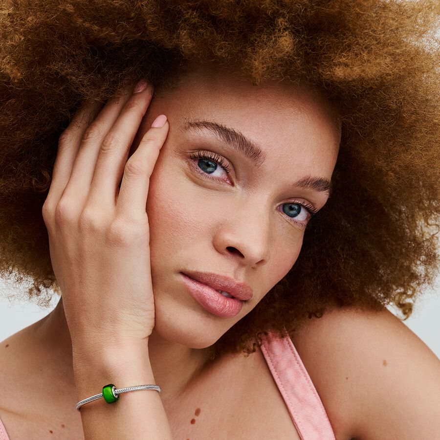 Green Mini Murano Glass Charm