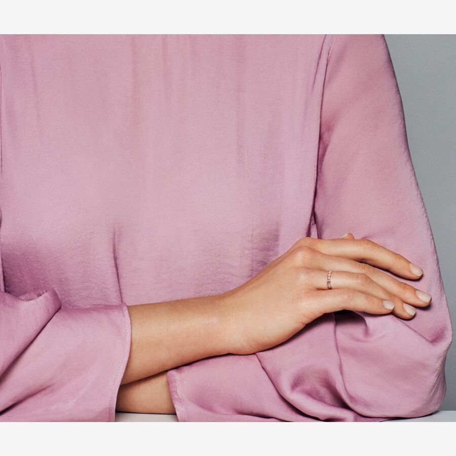 FINAL SALE - Sparkling Seashell Band Ring