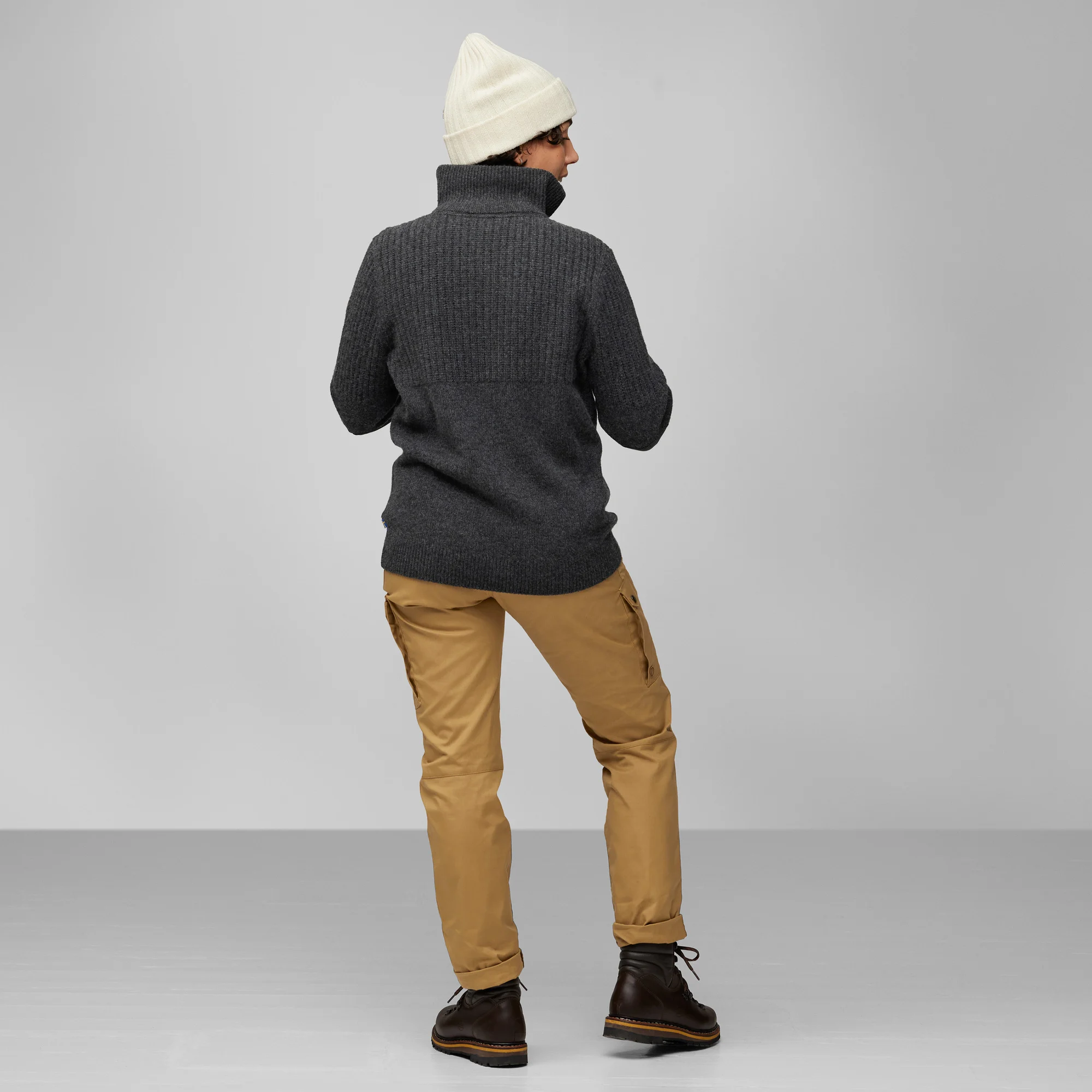 Övik Half Zip Knit W