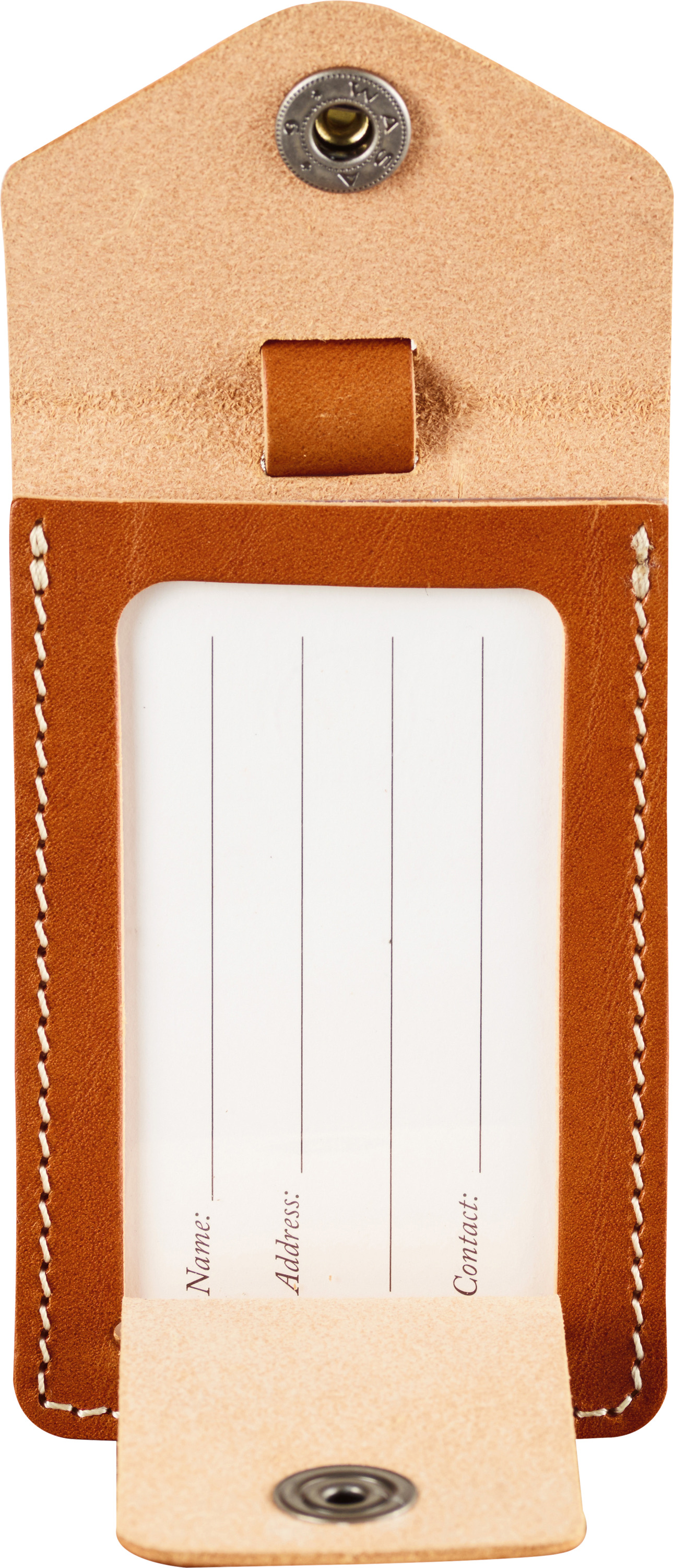Leather Luggage Tag