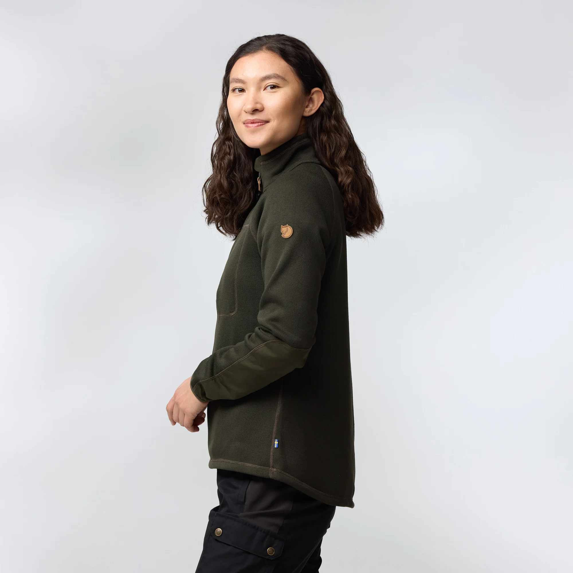 Övik Fleece Half Zip W