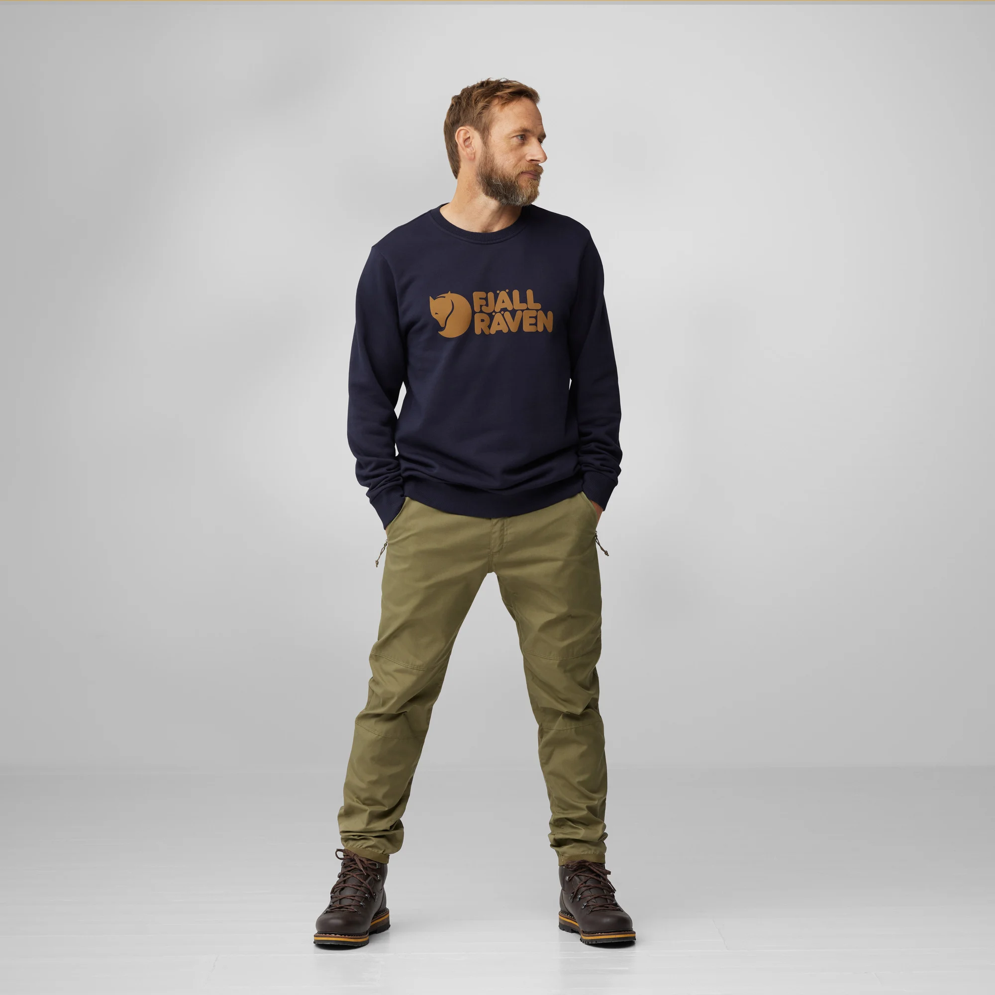 Fjällräven Logo Sweater M