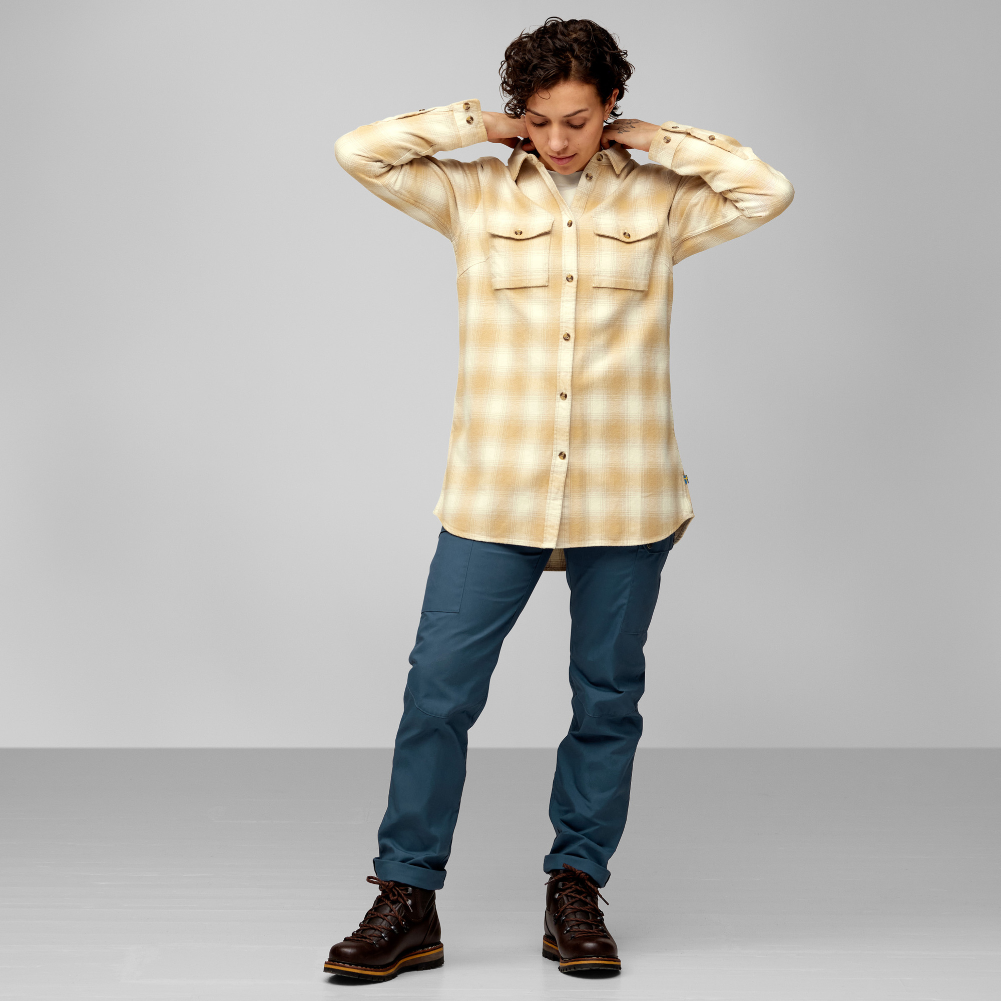 Övik Twill Shirt LS W