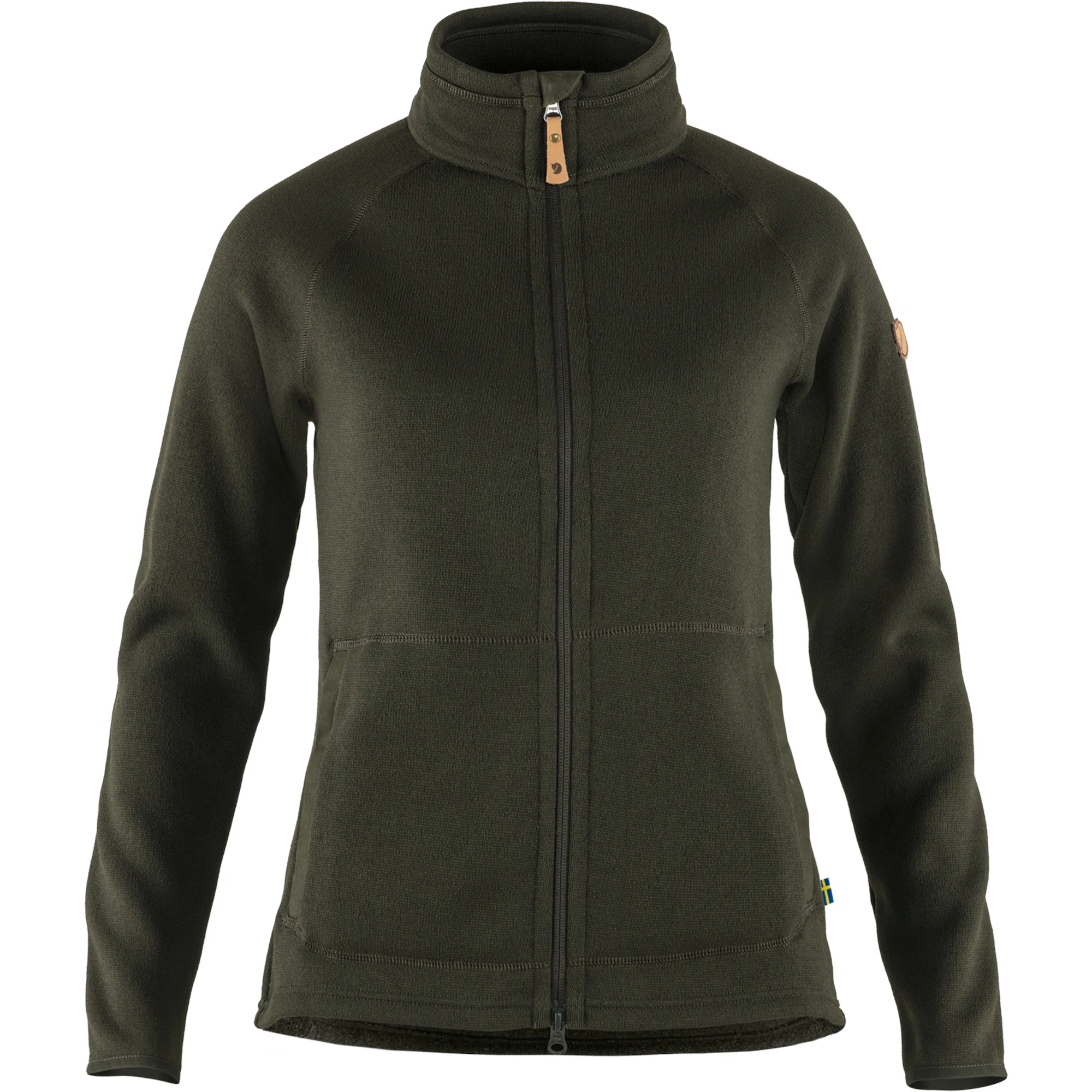 Övik Fleece Zip Sweater W