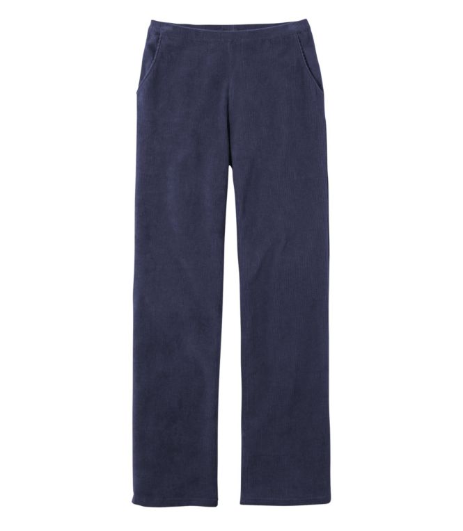 Women's Perfect Fit Knit Cords, Straight-Leg