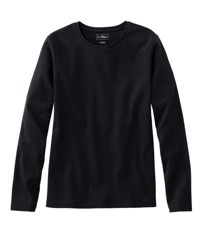 Women's L.L.Bean Tee, Long-Sleeve Crewneck