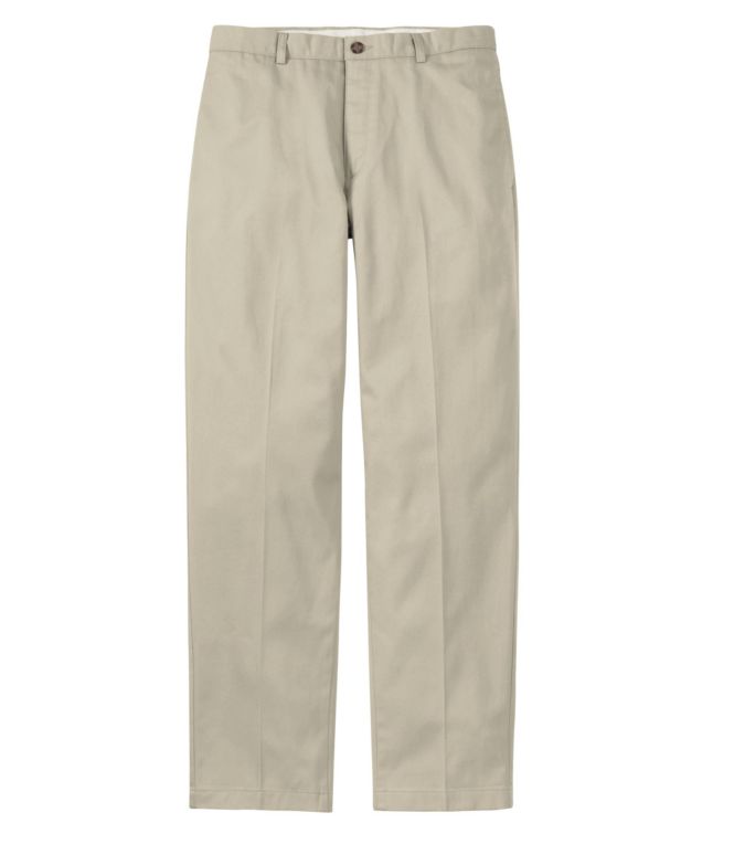 Men's Wrinkle-Free Double L® Chinos, Classic Fit, Plain Front