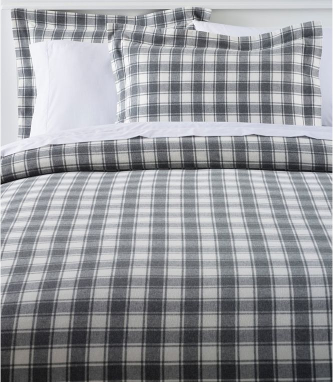 Ultrasoft Comfort Flannel Comforter Cover Collection, Check