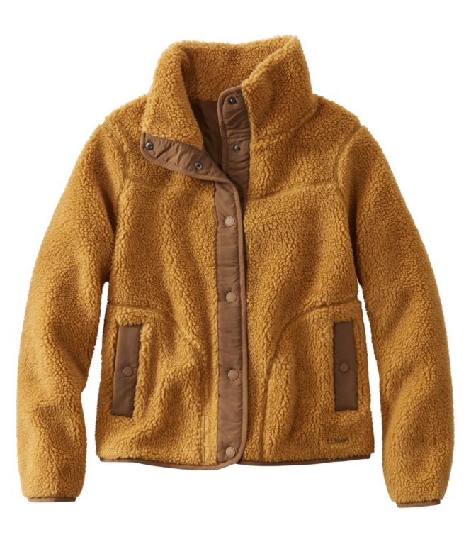 Women's Bean's Sherpa Fleece Jacket