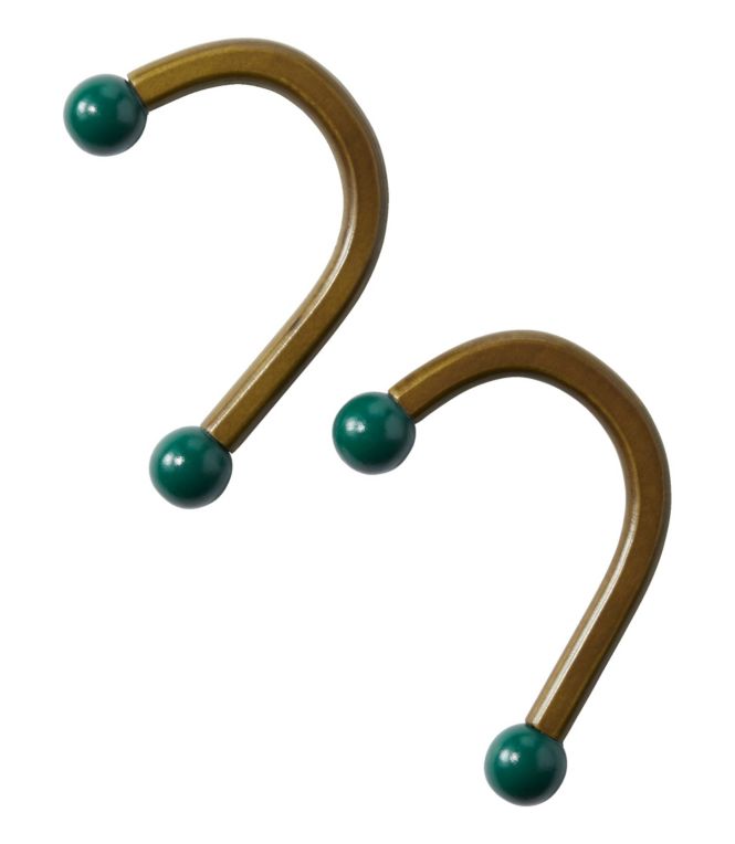 Wooden Stocking Hangers, Set of Two