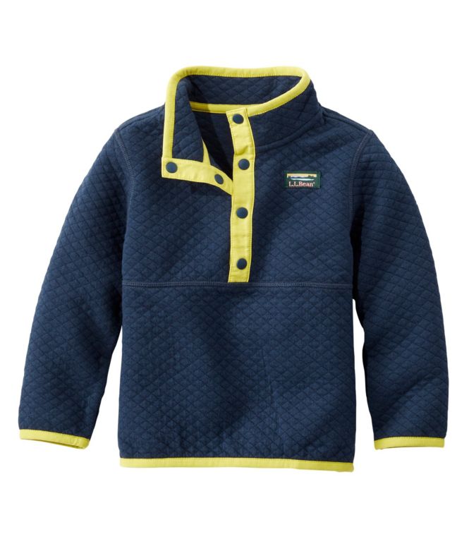 Infants' and Toddler's Quilted Quarter-Snap Pullover