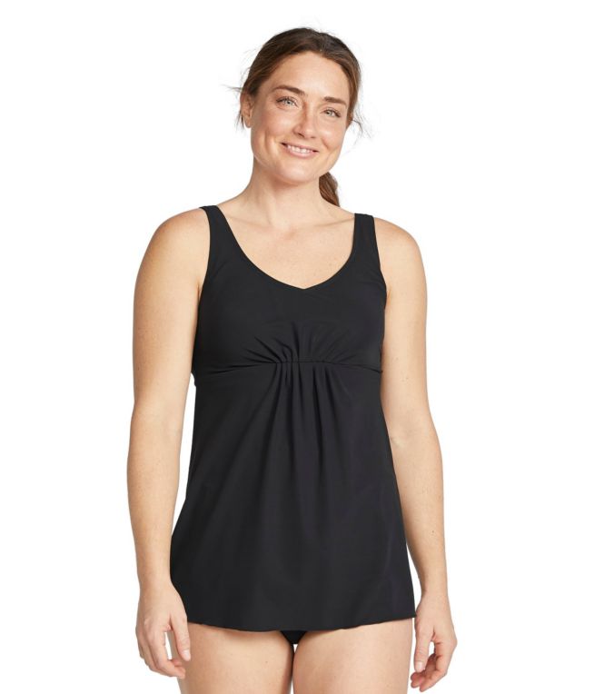 Women's Shaping Swimwear, Soft-Drape Tankini Top