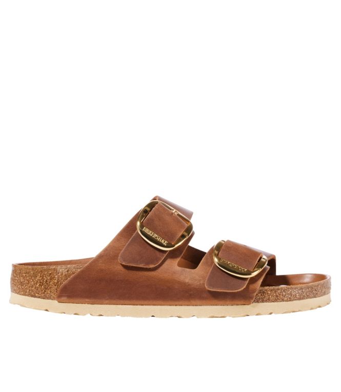 Women's Birkenstock Big Buckle Arizona Sandals, Leather